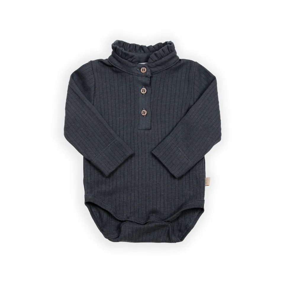 bamboom-body-a-polo-con-colletto-volant-midnight-blu-343 image 1