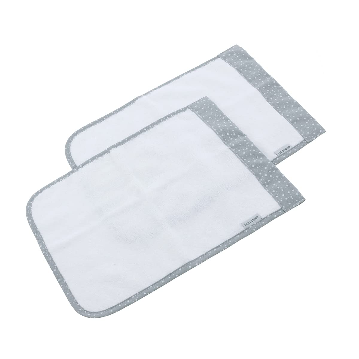 cambrass-set-2-asciugamani-neonato-forest-grigio-25x35-cm-in-tencel image 2