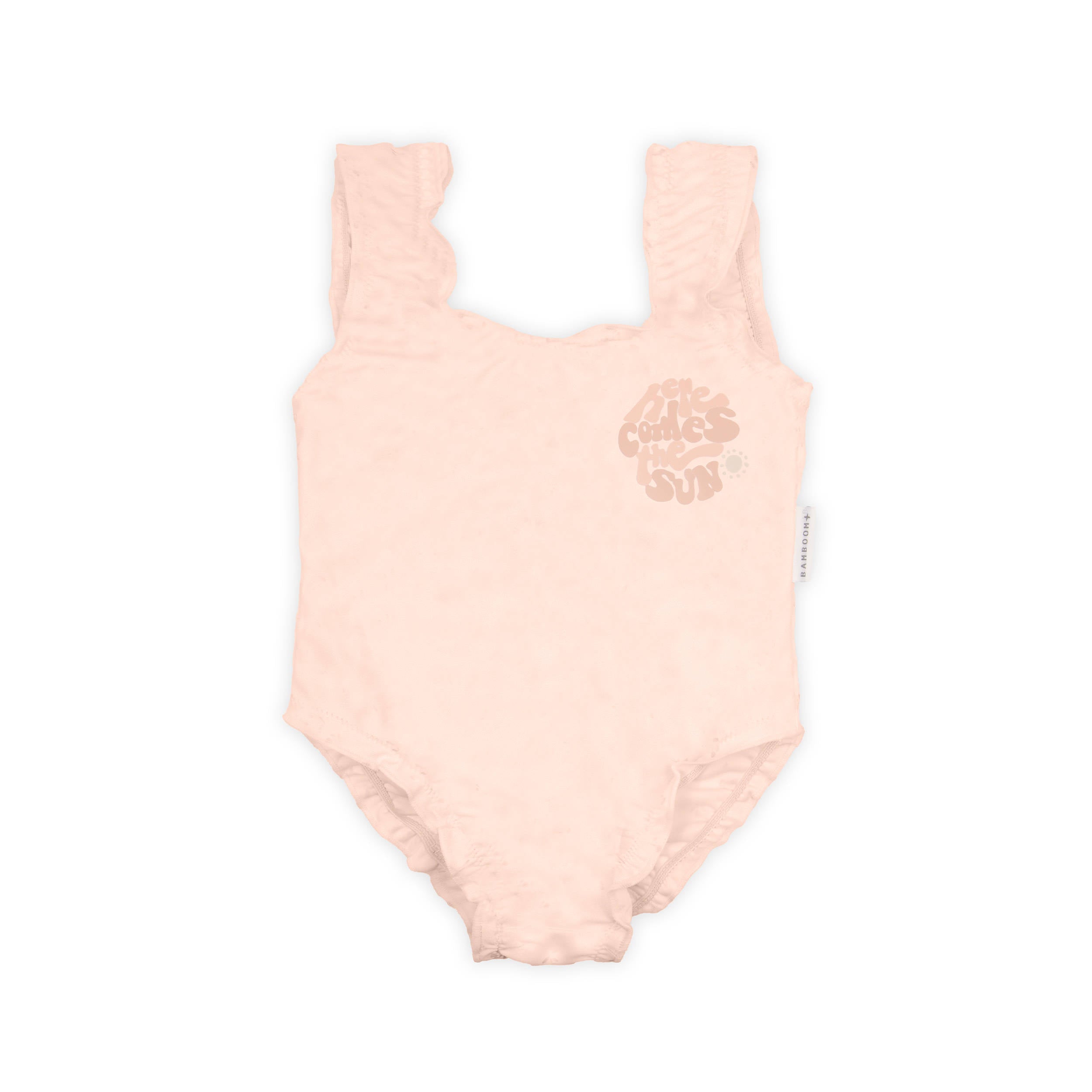 bamboom-tutina-da-mare-bimba-logo-here-comes-the-sun-325-costume-intero-uv50 image 1