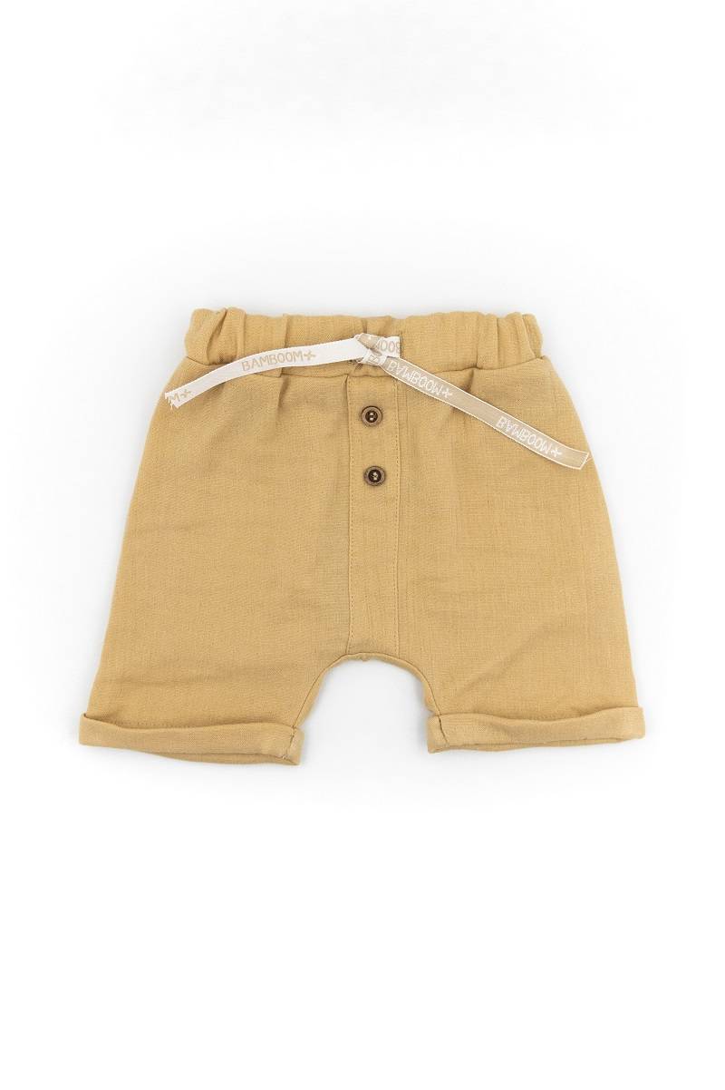 bamboom-short-bimbo-muslin-cammello-62 image 1