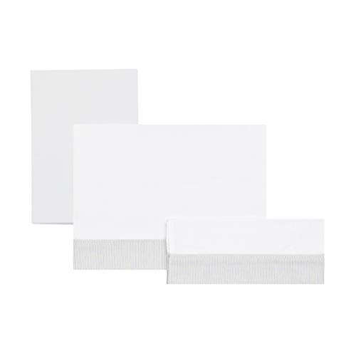 cambrass-set-lenzuola-lettino-3-pz-120x180-cm-grigio-cotone-egiziano image 5