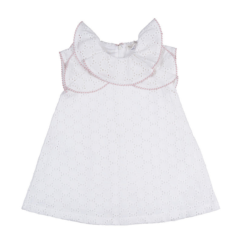 nanan-abito-bianco-sangallo-con-colletto-frappa-vestito-cerimonia image 1