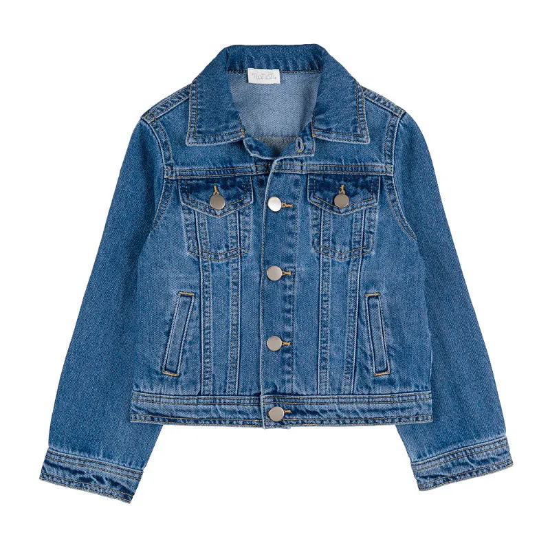 nanan-giacchino-in-denim-blu-classico-bimba image 1
