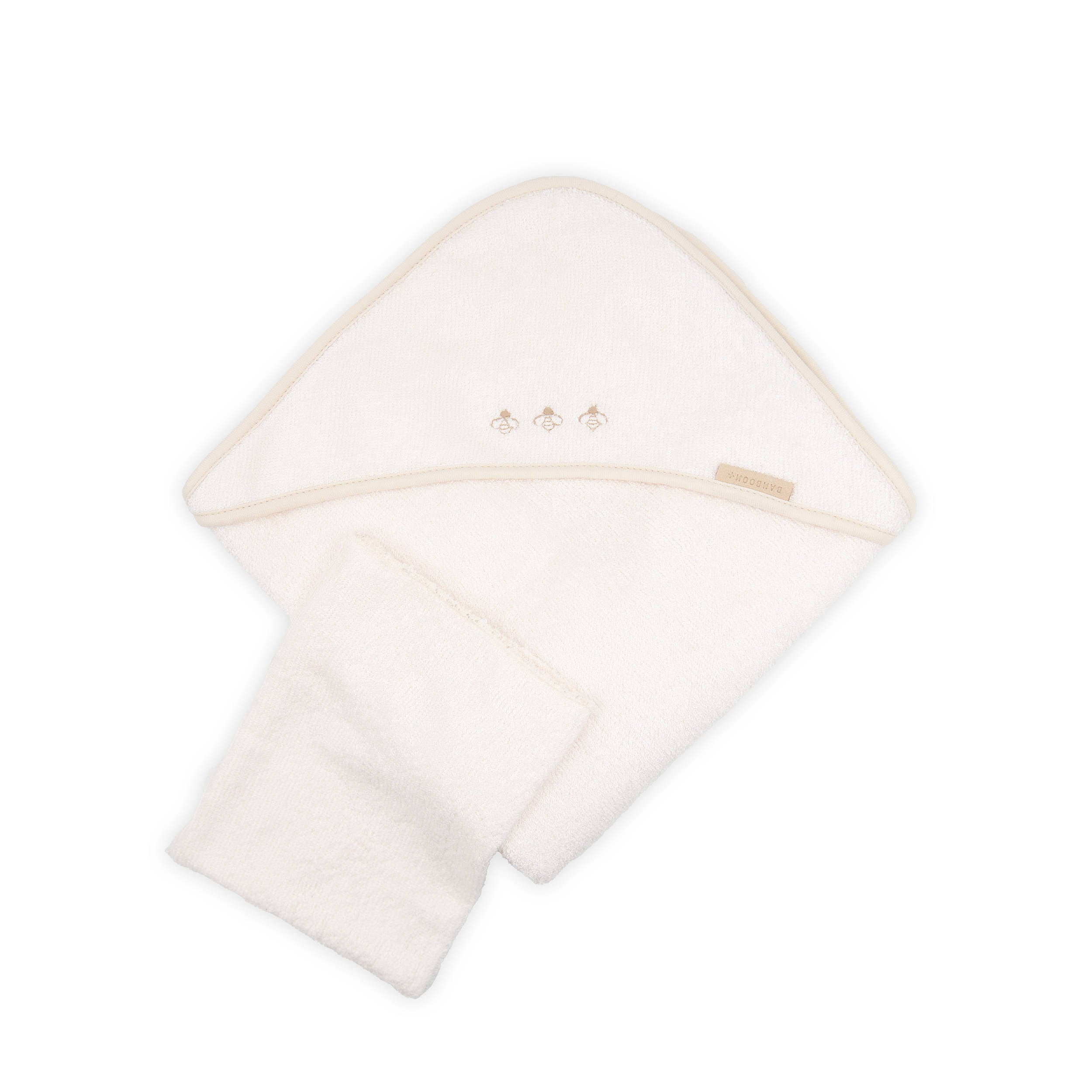 bamboom-asciugamano-bees-2-offwhite-111 image 1