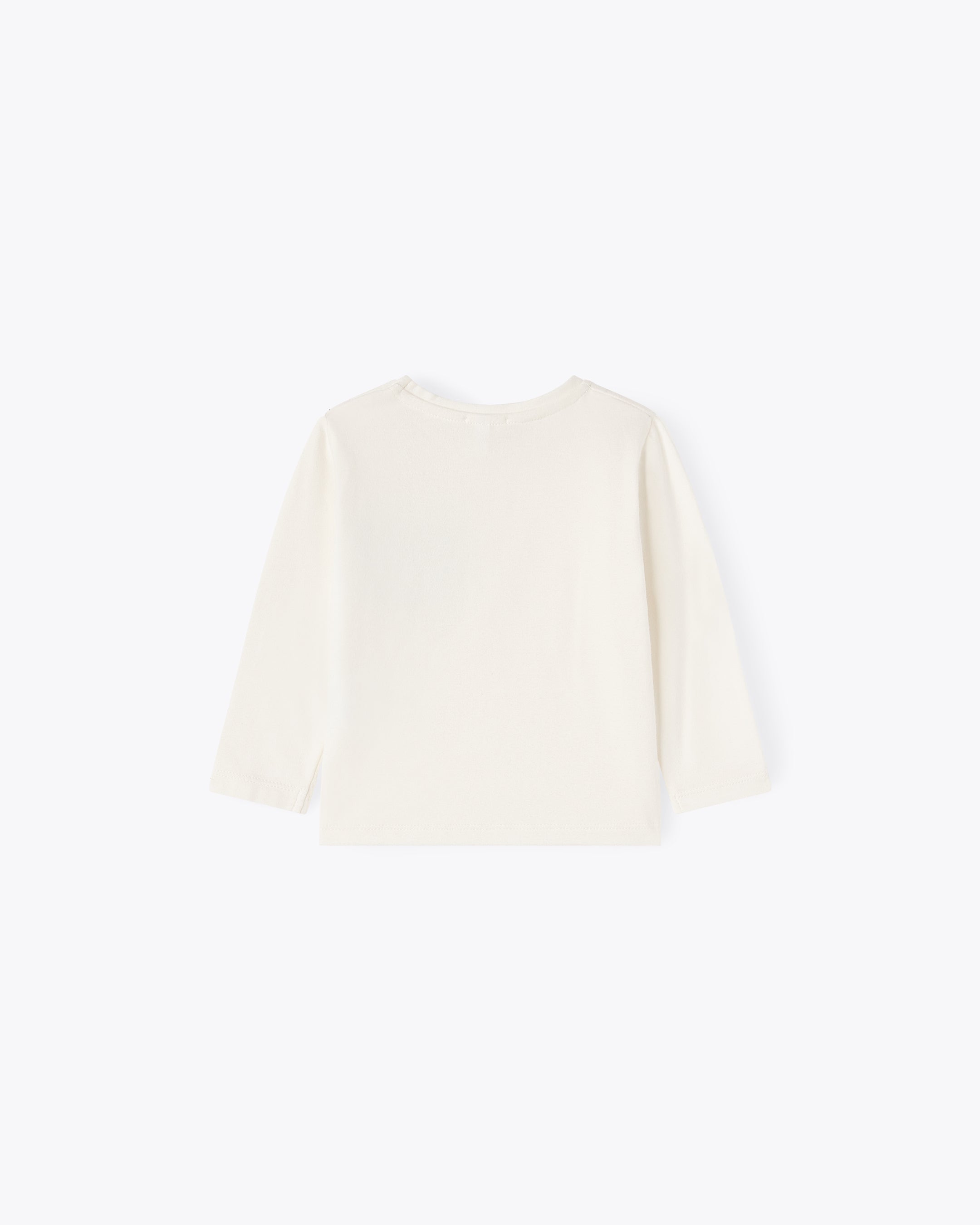 nanan-t-shirt-avorio-manica-lunga-jersey-taschino-fiorellini image 2