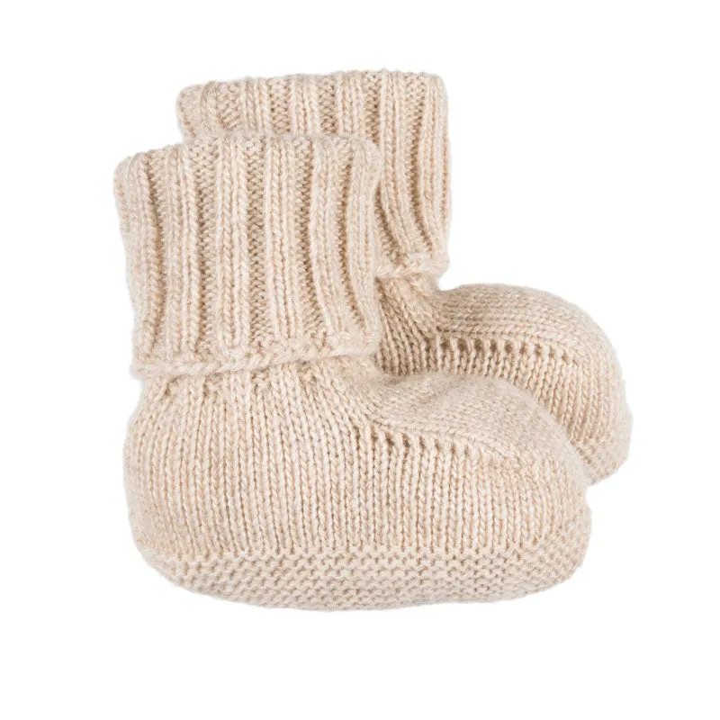 nanan-scarpine-beige-in-filo-misto-cashmere-neonato image 1