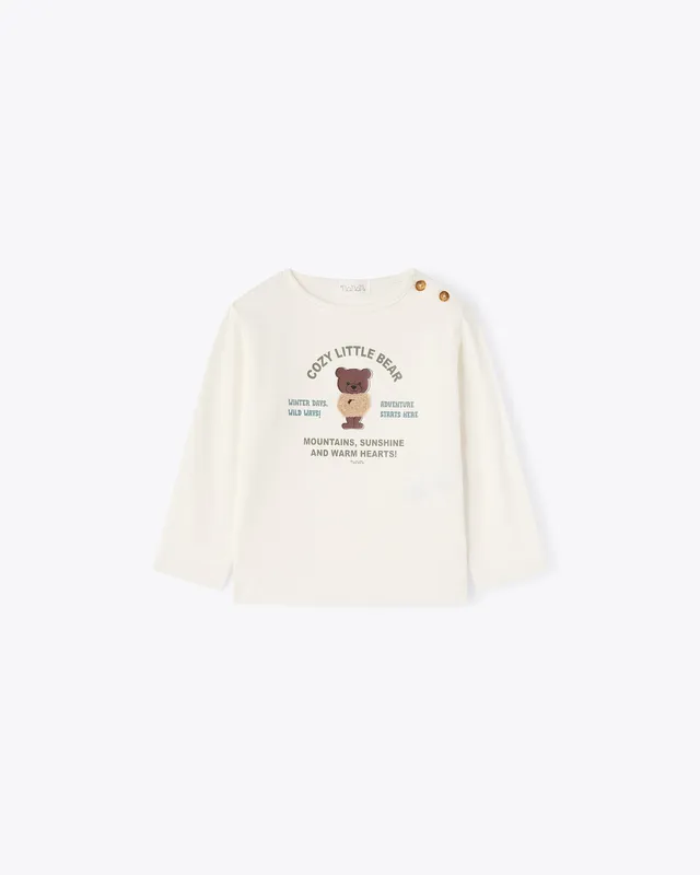 nanan-t-shirt-avorio-manica-lunga-jersey-con-tato-bimbo image 1