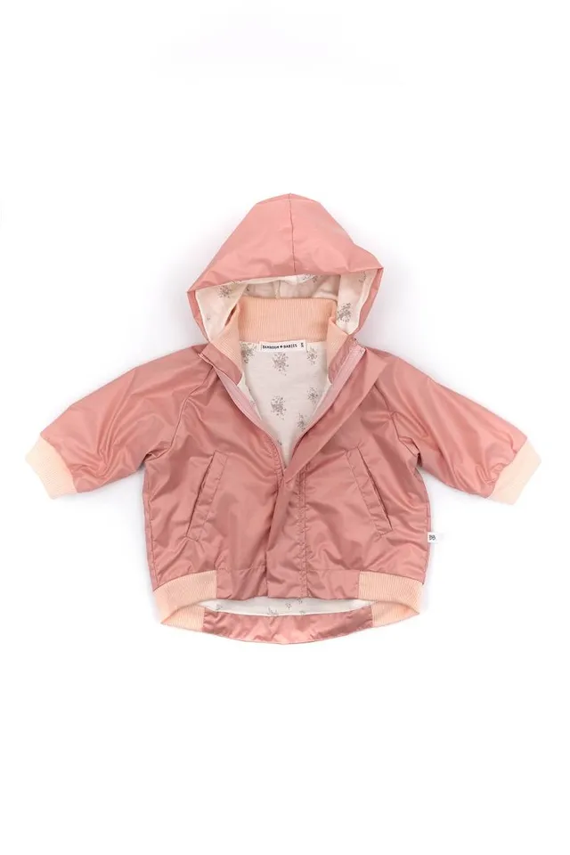 bamboom-giacca-impermeabile-rosa-568-con-apertura-davanti image 1
