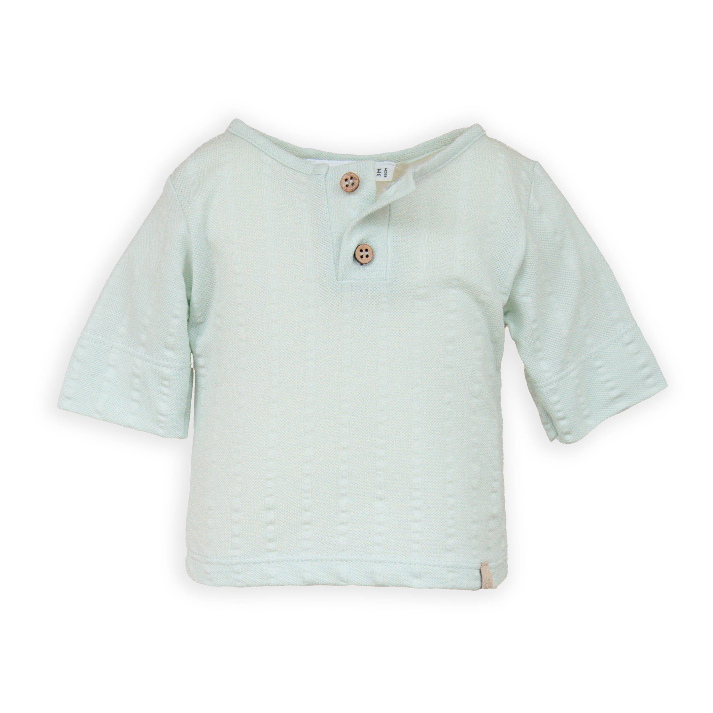 bamboom-t-shirt-a-maniche-corte-apertura-polo-blu-blush-125 image 1