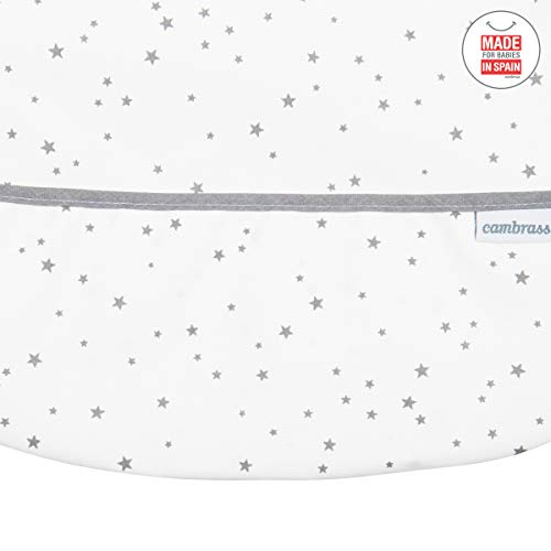 cambrass-bavaglino-quadrato-pvc-astra-grigio-star-28x36-cm image 7