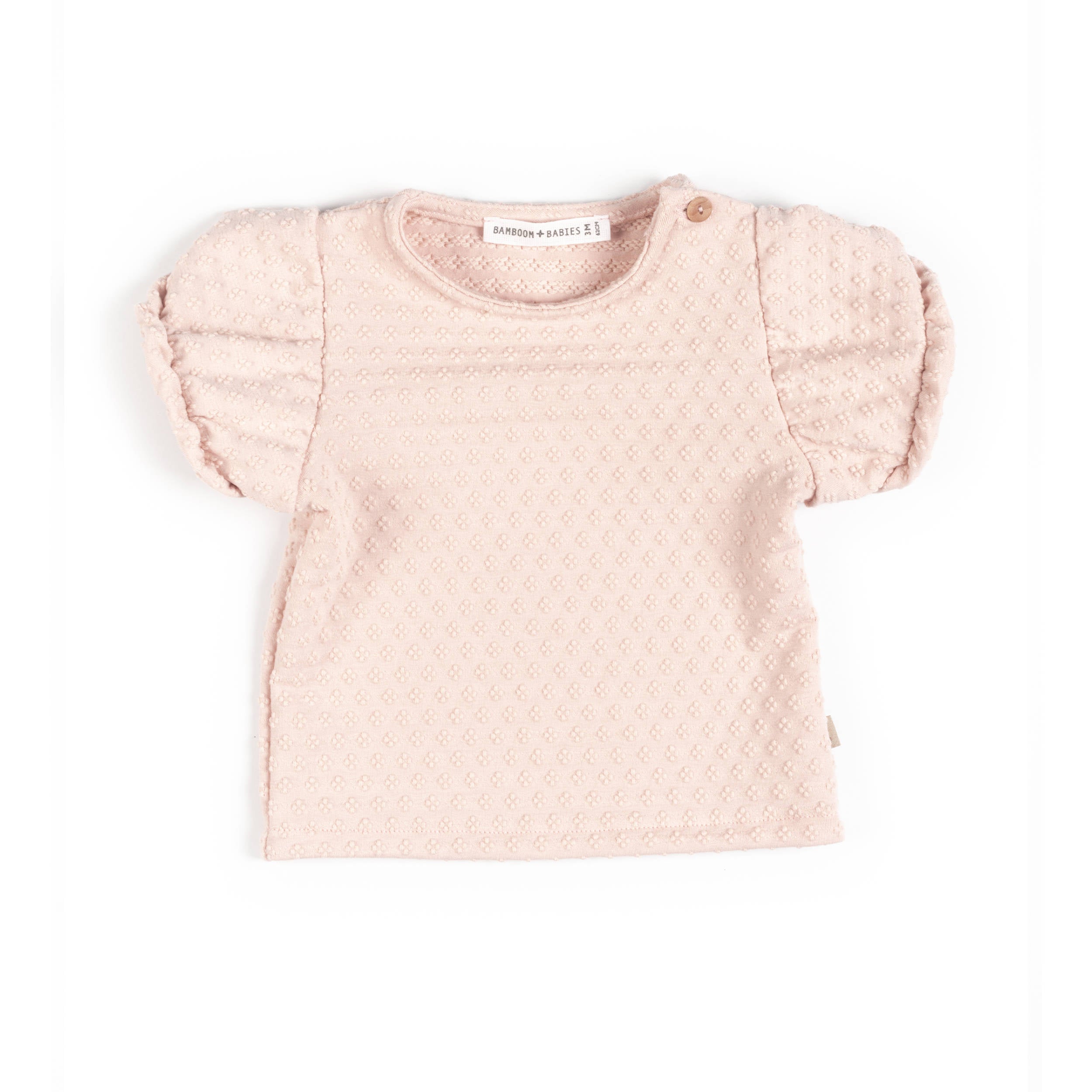 bamboom-shirt-manica-corta-a-palloncino-pink-bloom-275 image 1