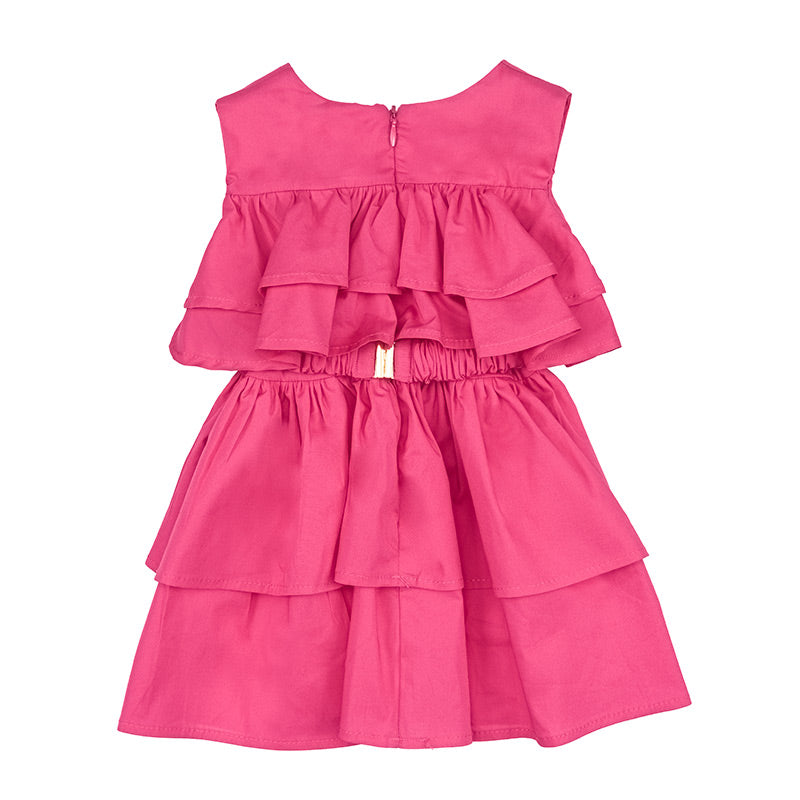 nanan-abito-fucsia-con-balze-e-fiocco-abito-bimba image 2
