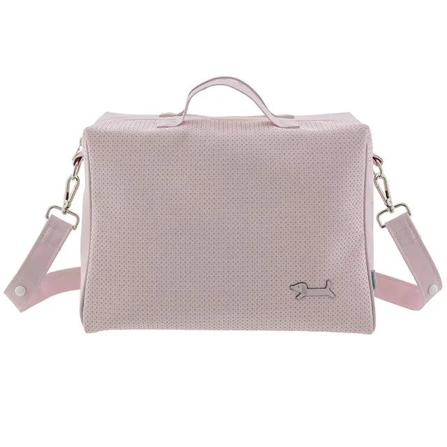 cambrass-tabela-paris-pink-borsa-maternit-16x41-5x29-cm-con-ganci-passeggino image 1