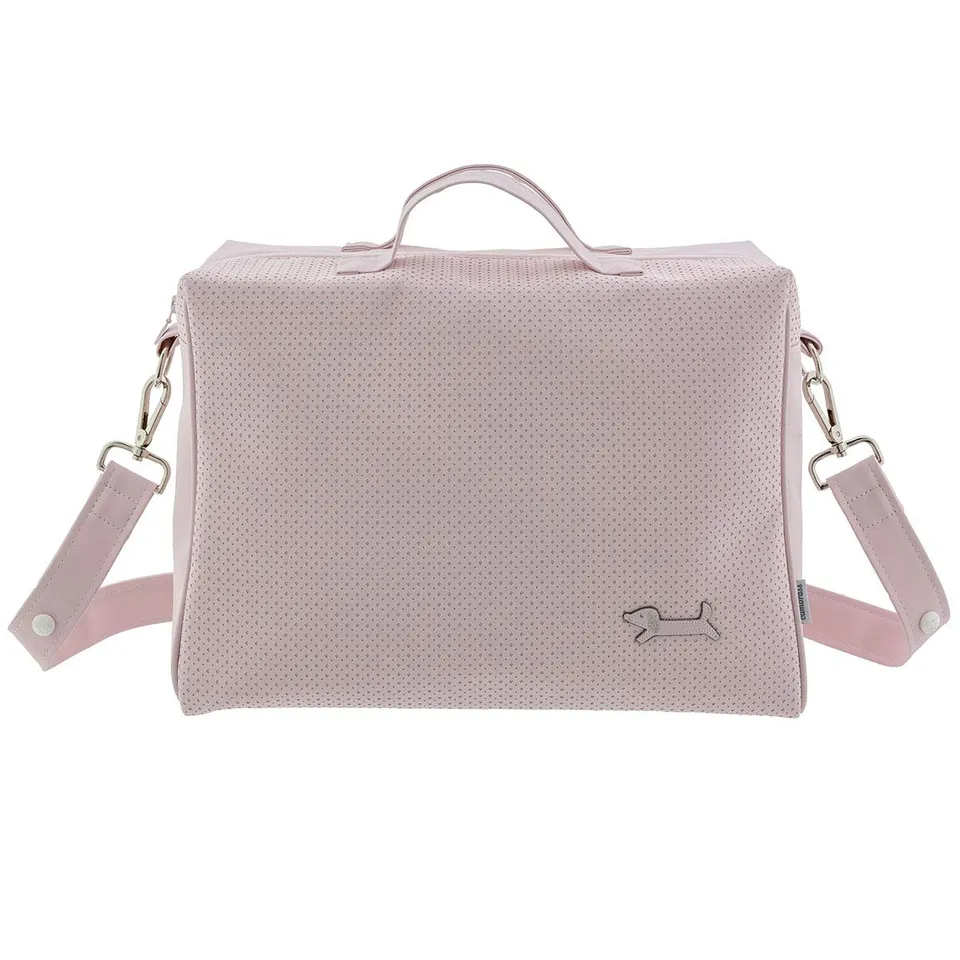 cambrass-tabela-paris-pink-borsa-maternit-16x41-5x29-cm-con-ganci-passeggino image 1