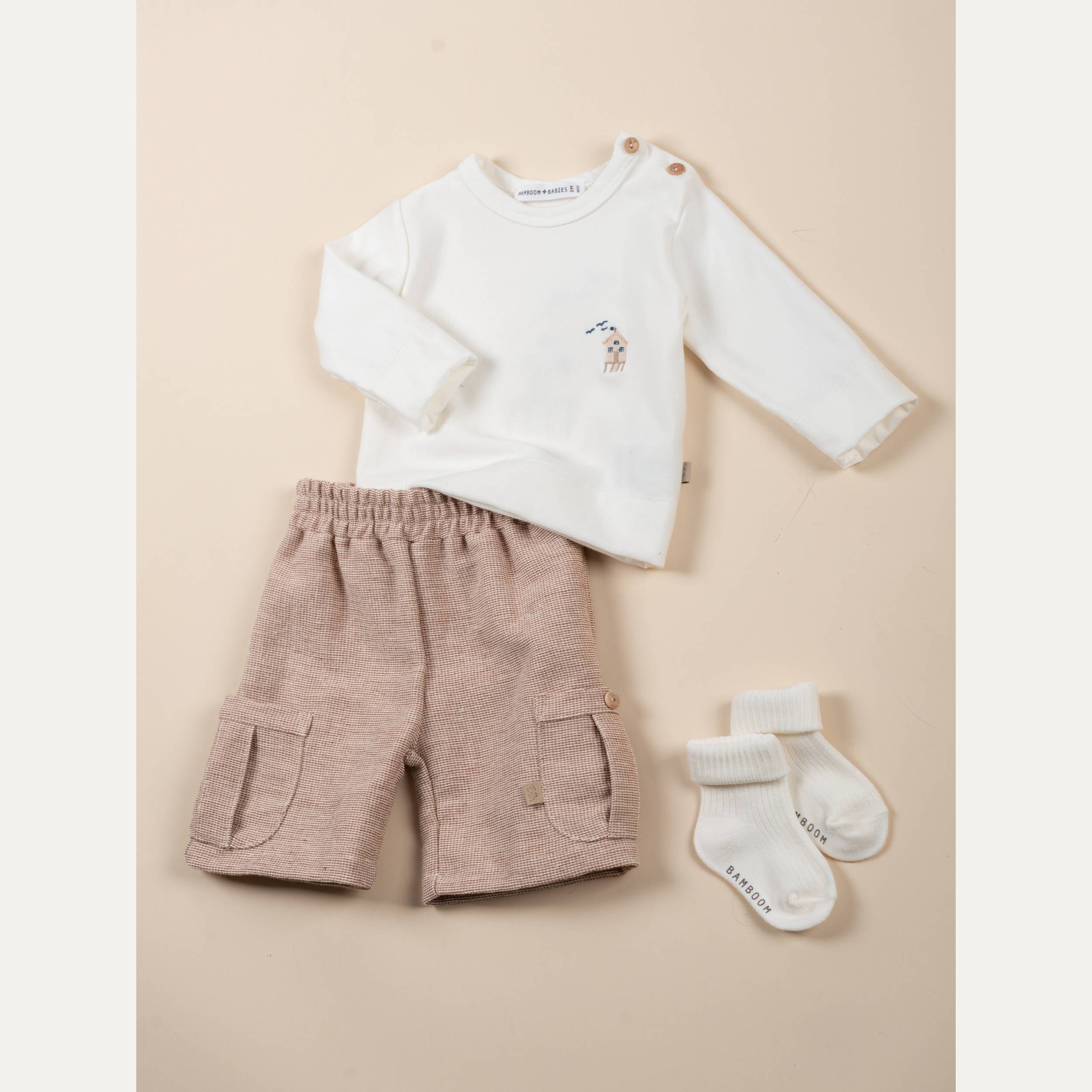 bamboom-maglia-manica-lunga-ricamo-surf-house-offwhite-111 image 2
