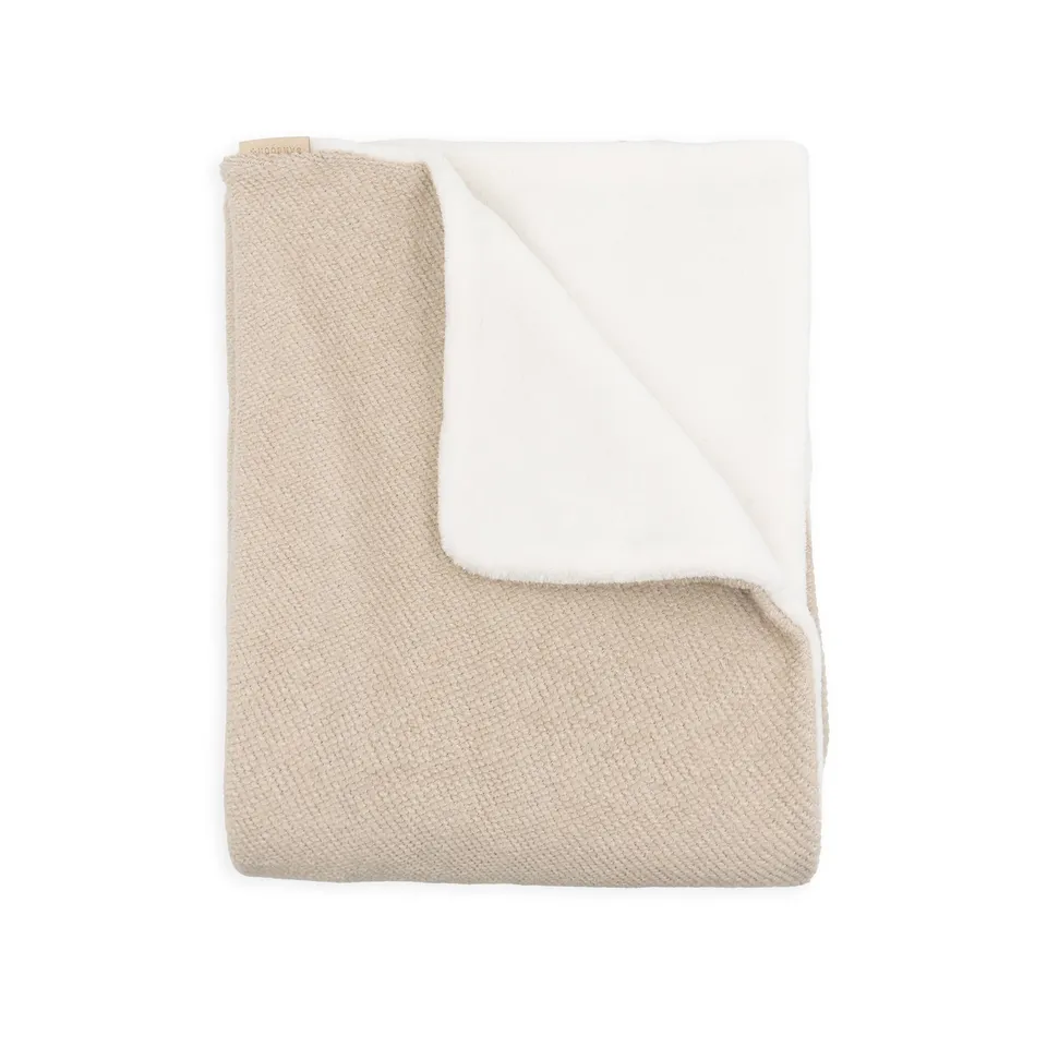 bamboom-copertina-culla-brushed-peluche-melange-sand-181 image 1