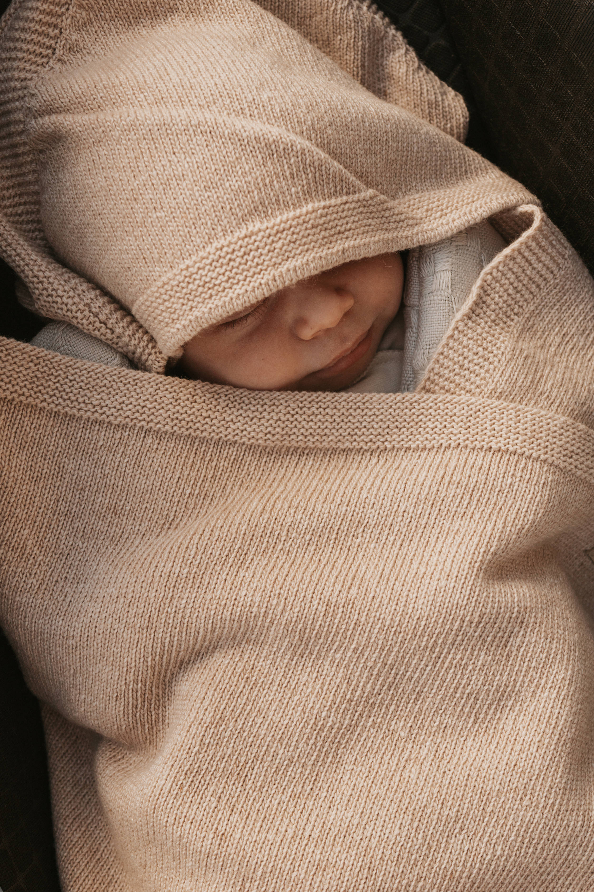 bamboom-copertina-wrap-4-stagioni-con-cashmere-light-chocolate-melange-318 image 7