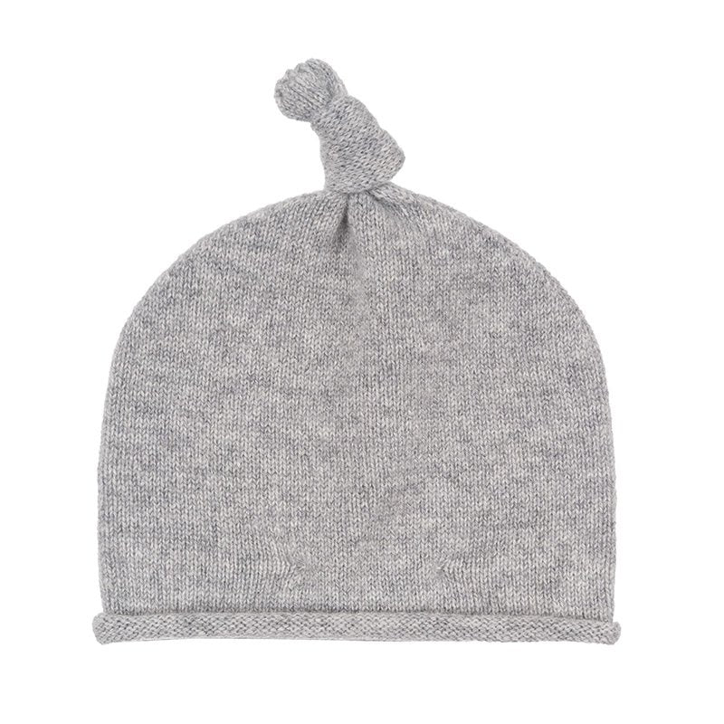 nanan-berretta-in-cashmere-con-orsetto-cappello-neonato-2 image 2