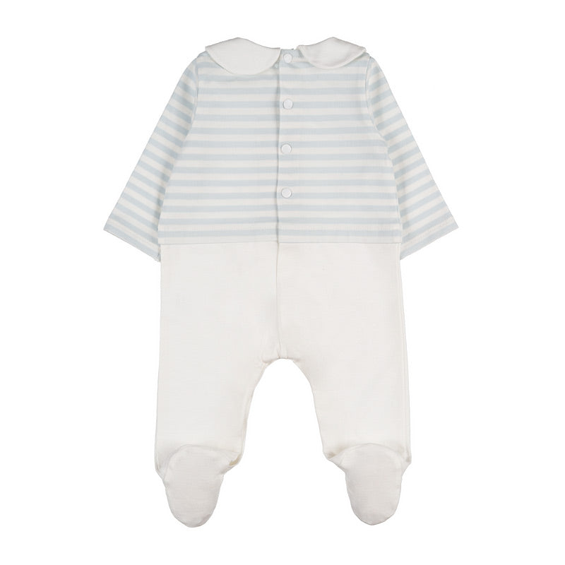 nanan-tutina-azzurra-a-righe-con-colletto-in-cotone-organico image 2
