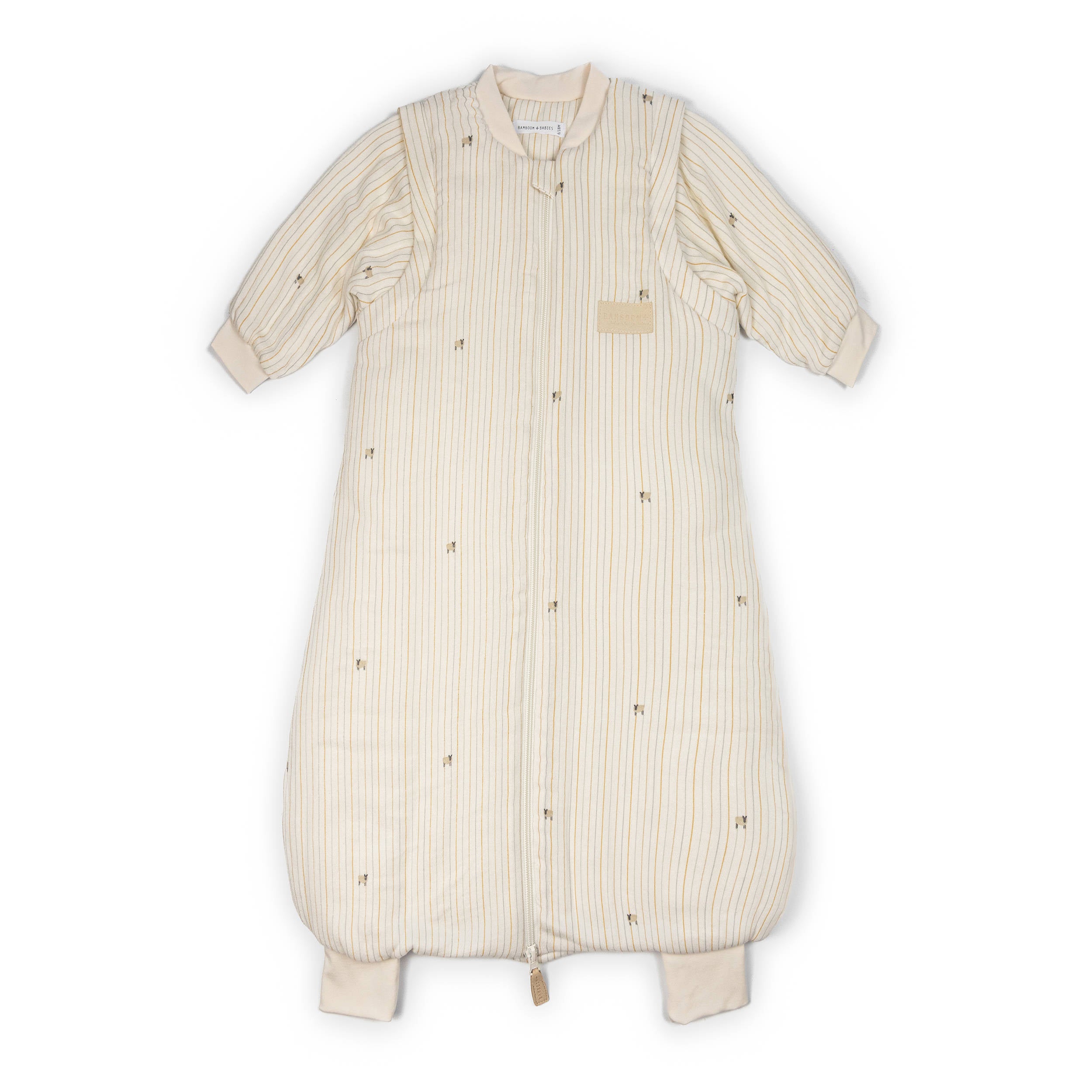 bamboom-sacco-nanna-combi-18-36m-tog-2-7-con-maniche-e-piedini-farm-stripe-532 image 1