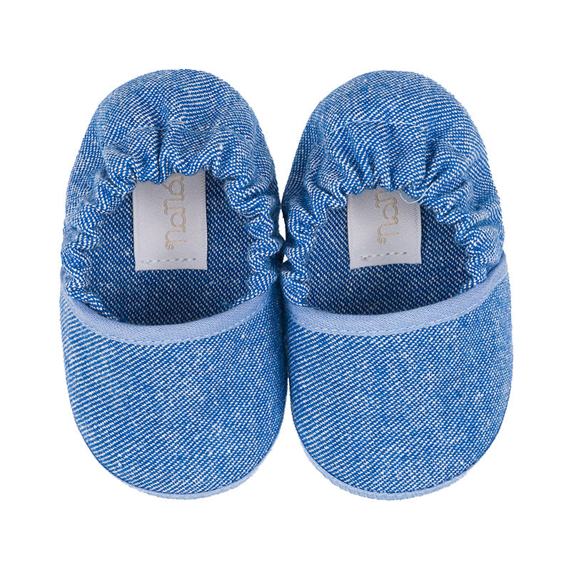 nanan-teddy-espadrillas-blu-neonato image 3