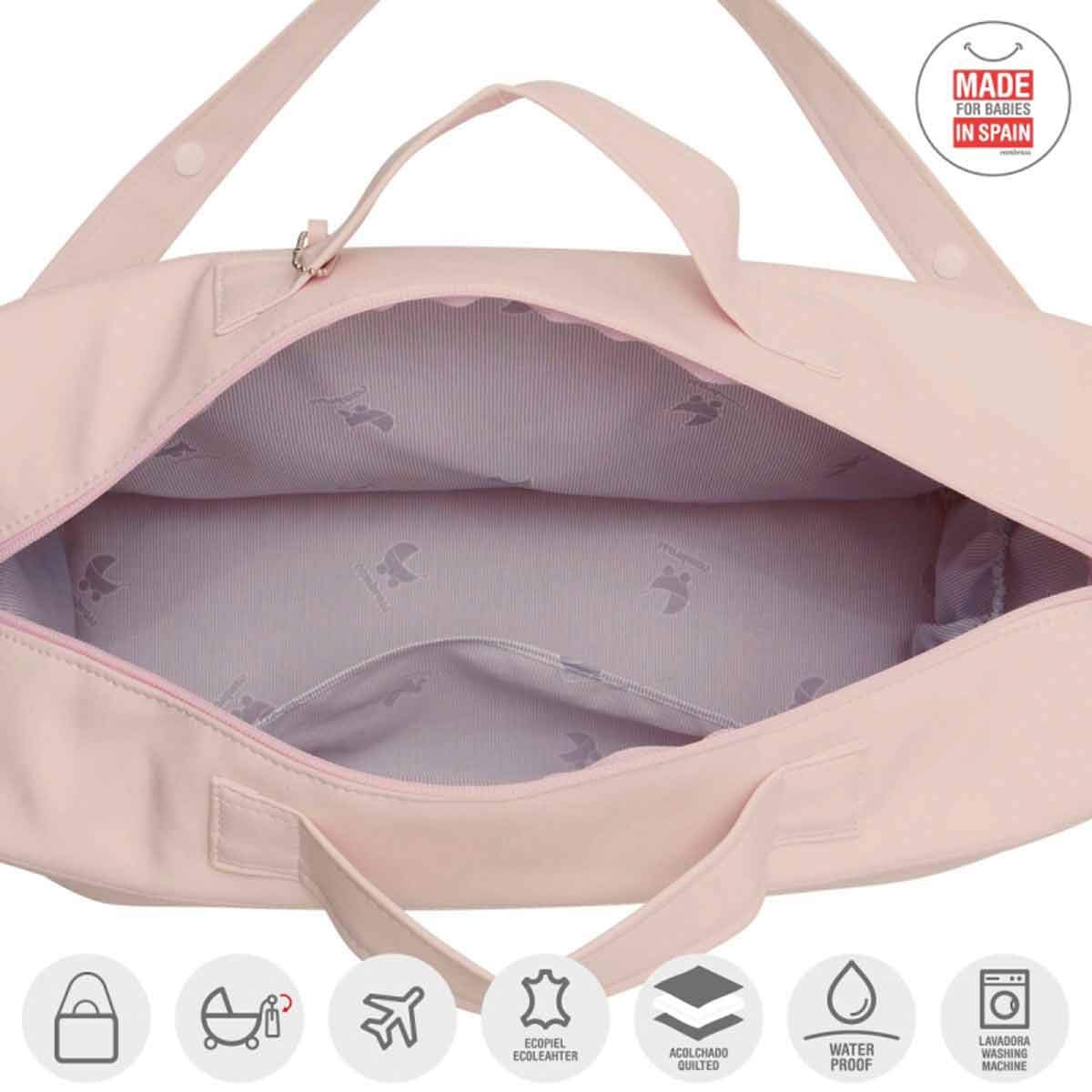 cambrass-borsa-tabela-rosa-opaco-17x43x26-cm image 2