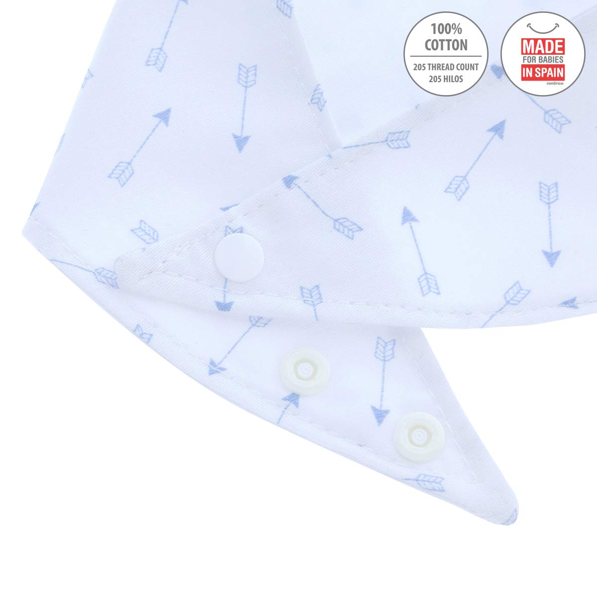 cambrass-be-bib-tri-pack-bavaglino-bandana-zoe-blue-38x18-cm image 4