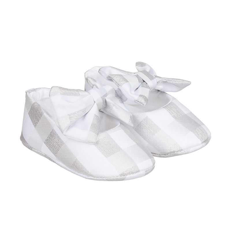 nanan-sandali-grigi-neonato-con-fiocco image 1