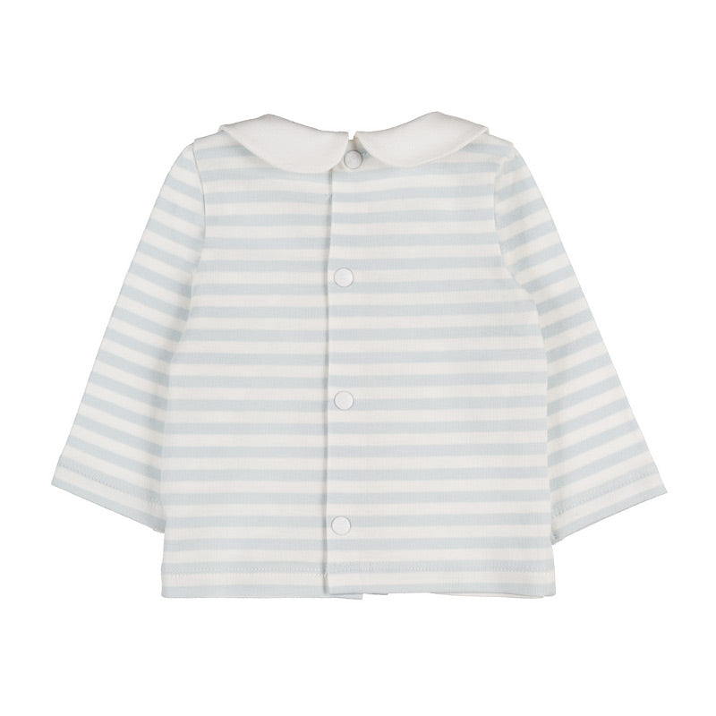 nanan-tutina-due-pezzi-azzurra-a-righe-con-colletto image 2