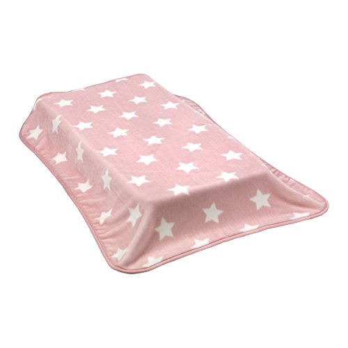 cambrass-39103-coperta-raschel-culla-star-rosa-110-x-140-cm image 4