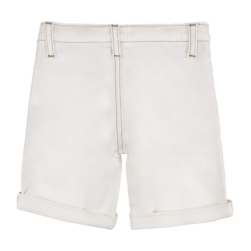 nanan-shorts-off-white-con-tasche-laterali-bebe image 2