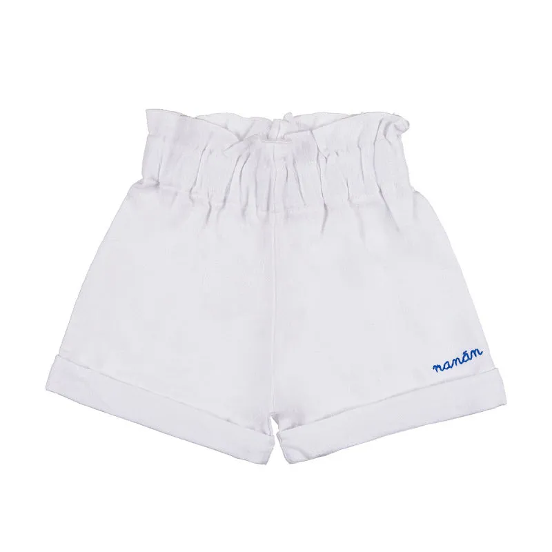 nanan-shorts-in-lino-con-frappa-e-elastico-interno image 1