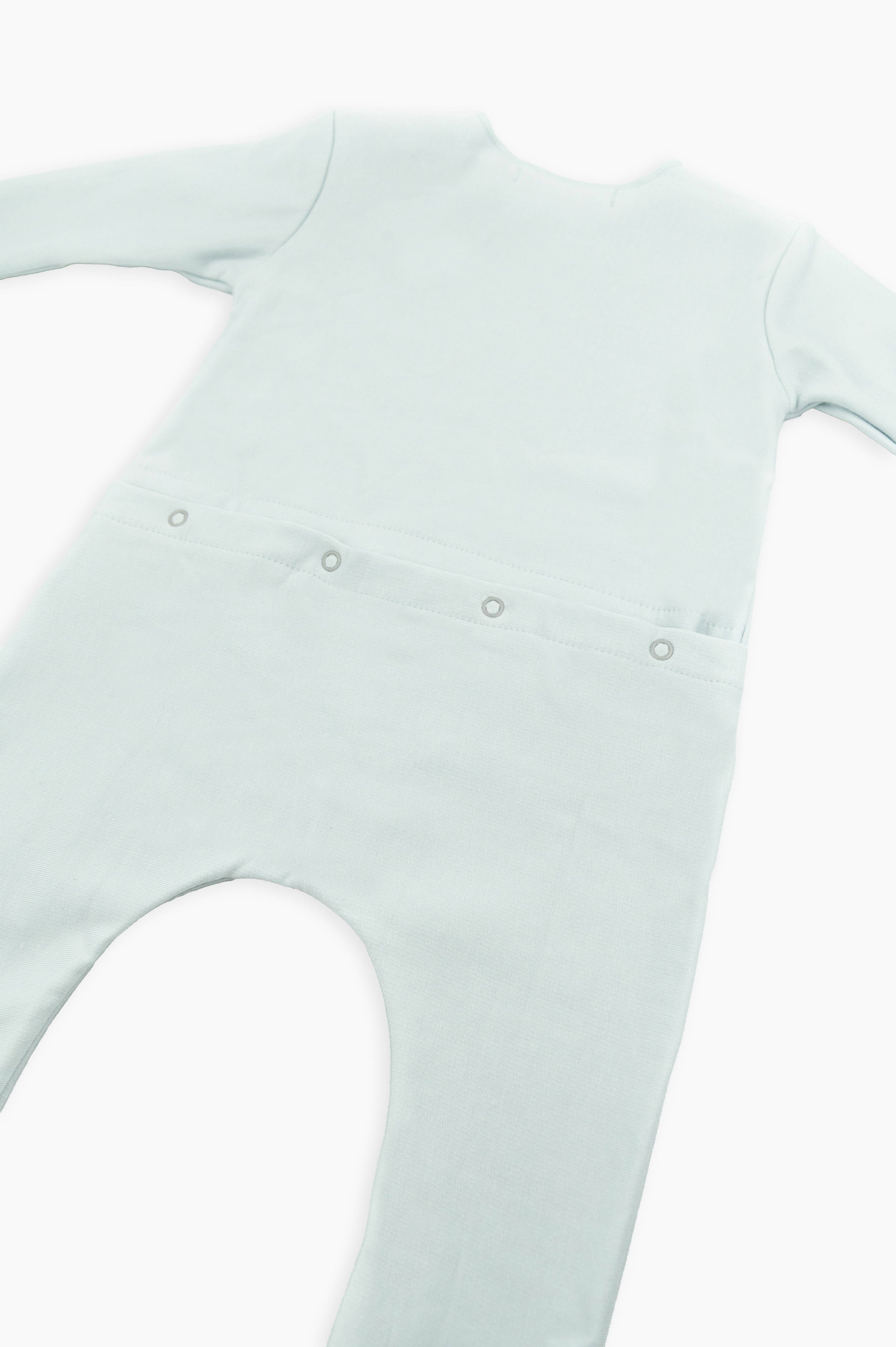 bamboom-tutina-pure-sky-grey-352-con-piedini-e-bottoncini-in-legno image 3