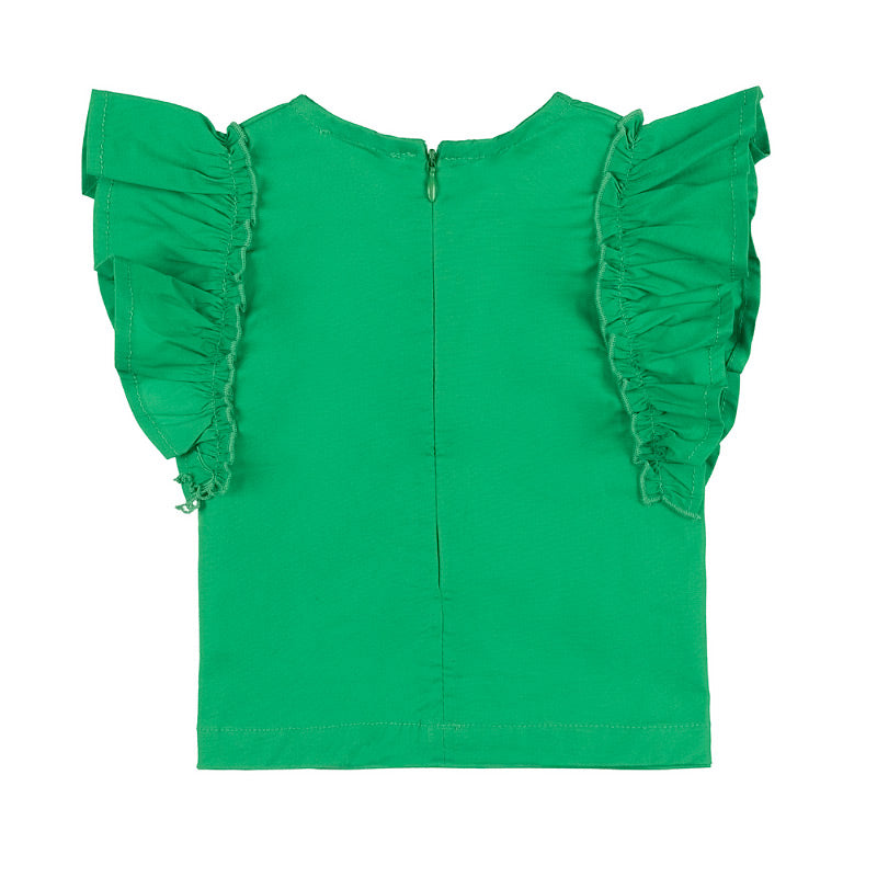 nanan-t-shirt-verde-da-cerimonia-con-frappa-e-zip image 2