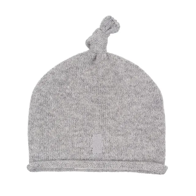nanan-berretta-in-cashmere-con-orsetto-cappello-neonato-2 image 1