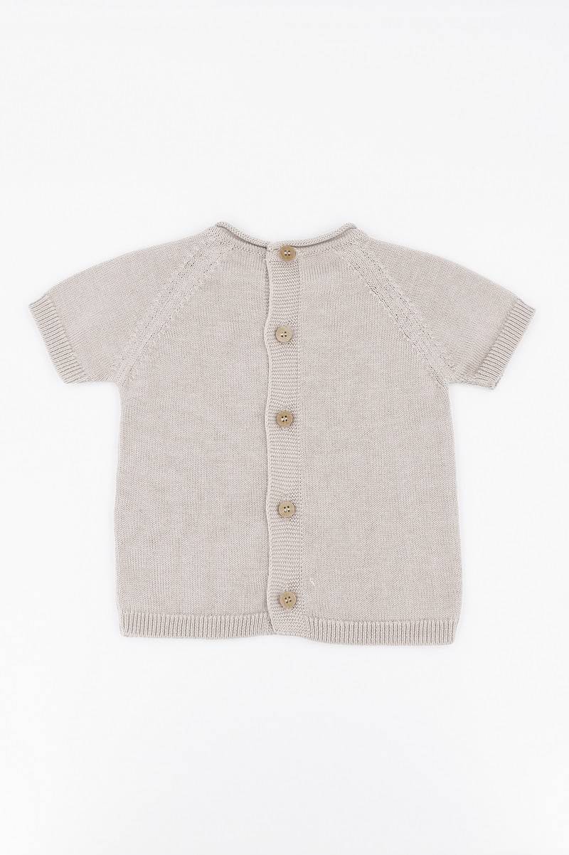bamboom-maglia-righe-knitted-cammello-33 image 2