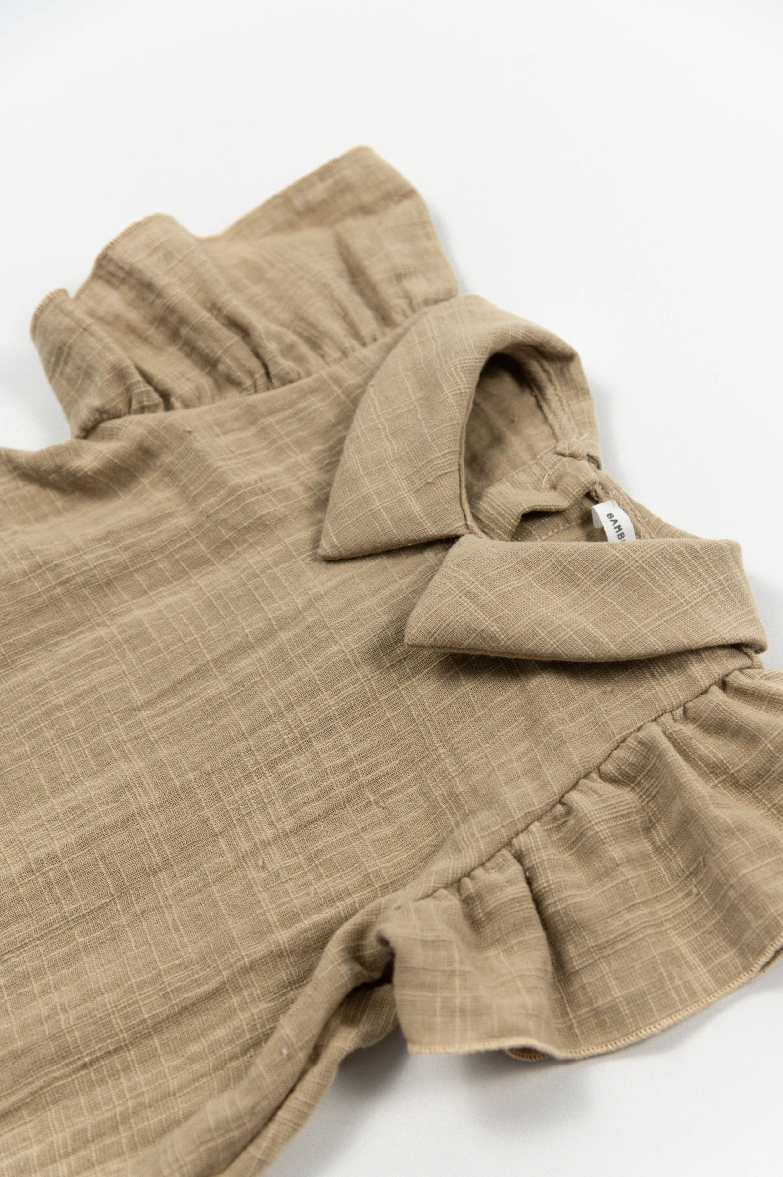 bamboom-vestito-bimba-lino-look-mustard-270 image 2