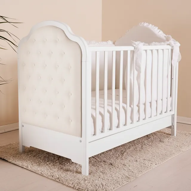 nanan-letto-bon-bon-bianco-con-cassettone image 1