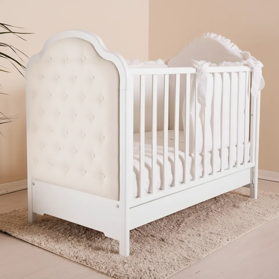 nanan-letto-bon-bon-bianco-con-cassettone image 1