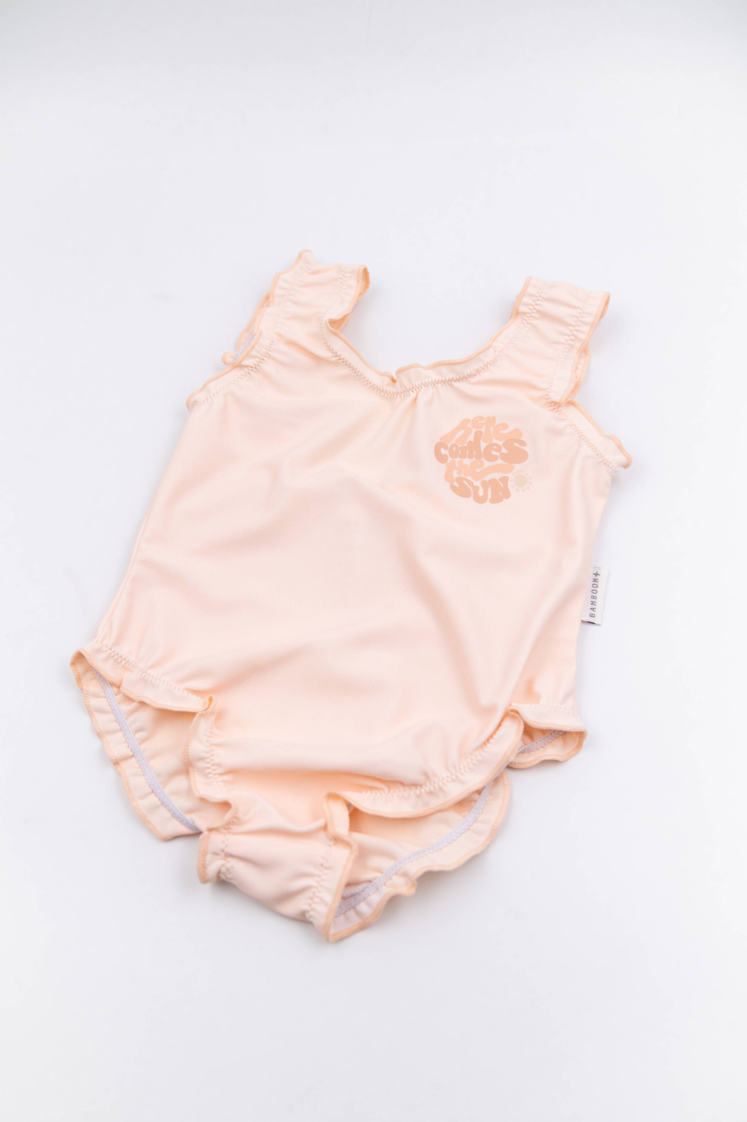 bamboom-tutina-da-mare-bimba-logo-here-comes-the-sun-325-costume-intero-uv50 image 2