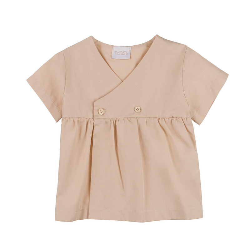 nanan-blusa-bianca-neonata-con-bottoncini image 1