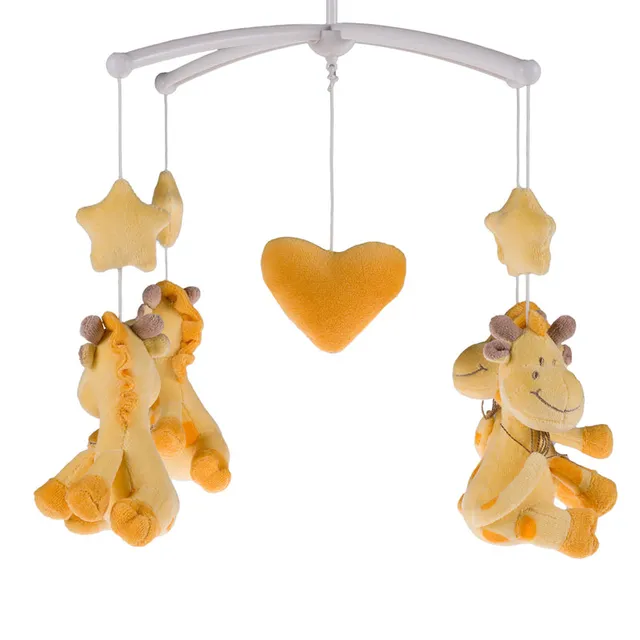 nanan-giostrina-trilli-con-4-giraffe-in-ciniglia image 1