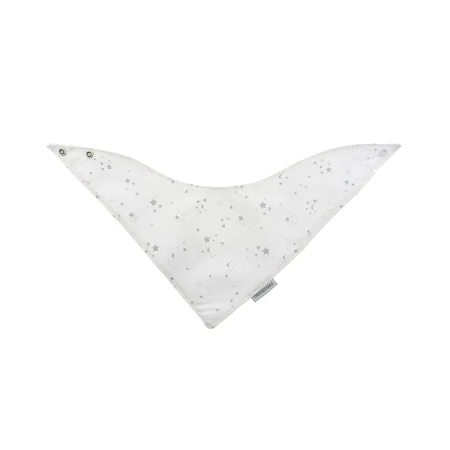 bavaglino-tondo-con-velcro-cambrass-sky-rosa-stella-16x19-cm image 1