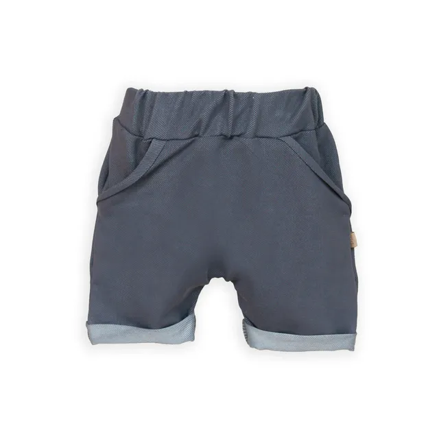 bamboom-jeans-shorts-blu-07-pantaloncini-corti-neonato image 1