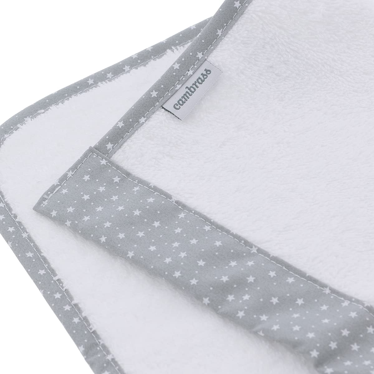 cambrass-set-2-asciugamani-neonato-forest-grigio-25x35-cm-in-tencel image 6