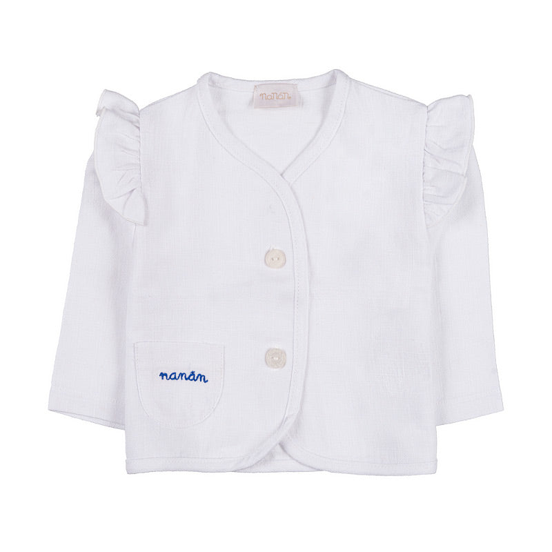nanan-cardigan-in-lino-con-frappe-cardigan-neonato image 1