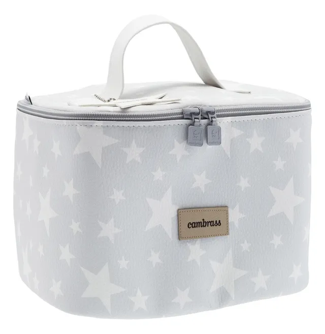 cambrass-39466-necessaire-mini-toile-grigio-19x24x17-cm image 1