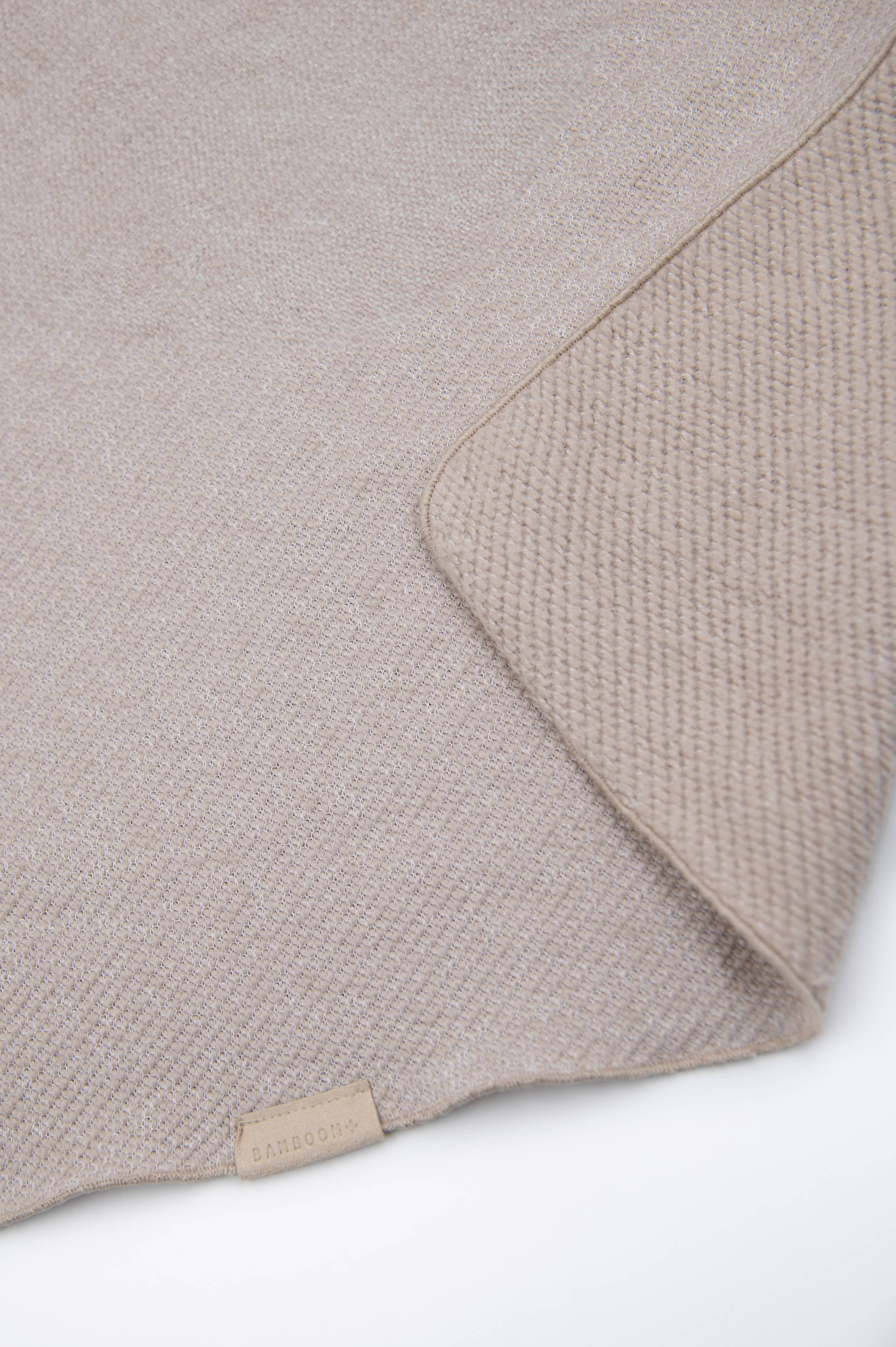 bamboom-copertina-brushed-melange-sand-181-coperta-culla image 2