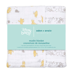 aden-anais-boutique-coperta-neonato-in-mussola-di-cotone-disney-winnie-friends image 5