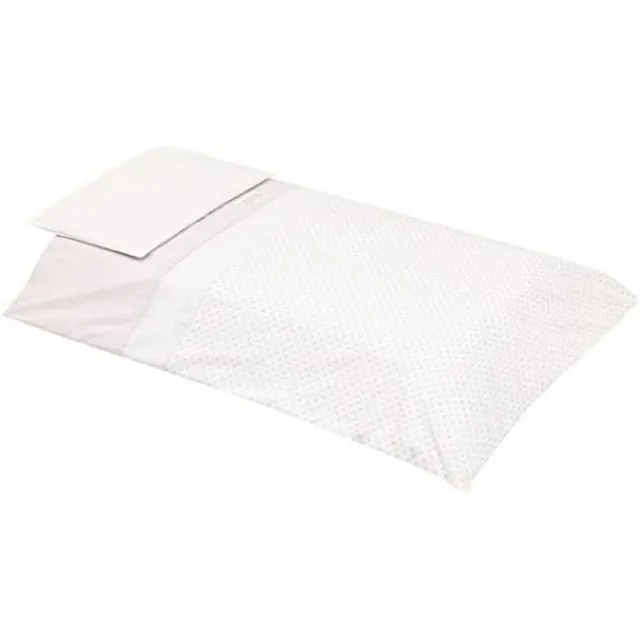 cambrass-35026-set-copripiumino-100x140-cm-federa-cuscino-star-rosa image 1